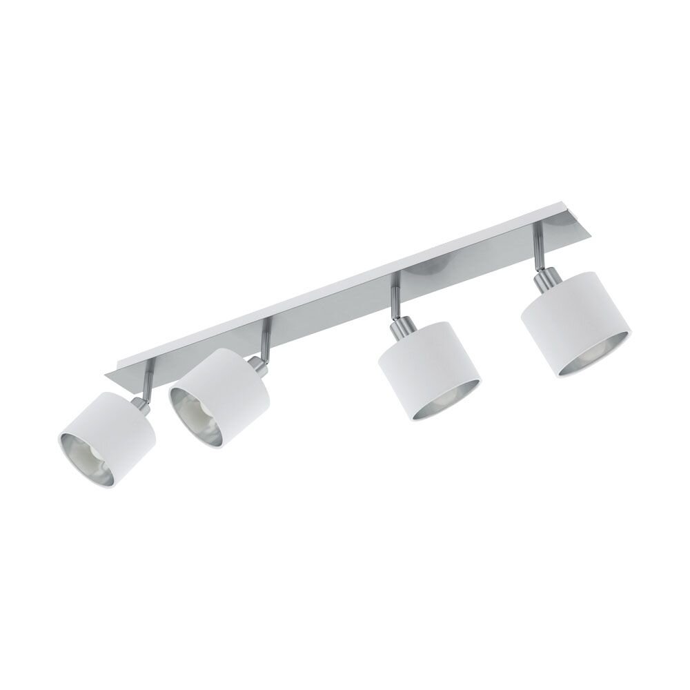 Eglo VALBIANO Taklampa, Takstrålkastare Nickel matt, Vit, 4-ljuskällor main product photo