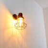Borkan vägglampa utomhus, Vägglampa Brunt, guld, 1-ljuskällor