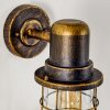 Borkan vägglampa utomhus, Vägglampa Brunt, guld, 1-ljuskällor