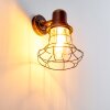 Borkan vägglampa utomhus, Vägglampa Brunt, guld, 1-ljuskällor