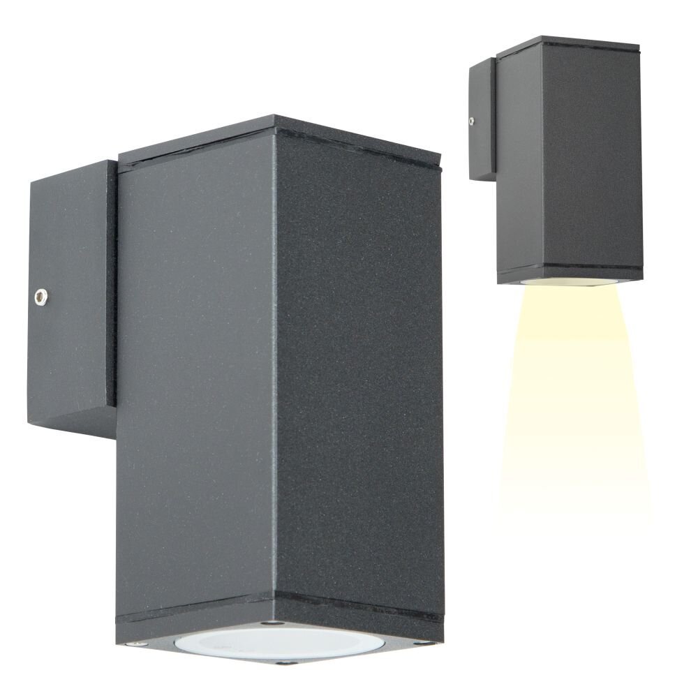 KS Erlichting Kelvin Vägglampa Antracit, 1-ljuskällor main product photo