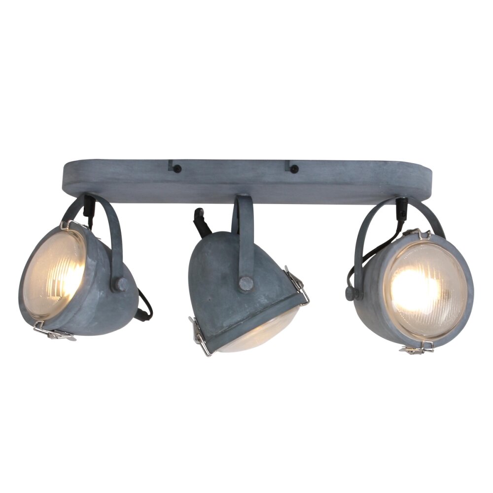 Steinhauer Mexlite Taklampa Grått, 3-ljuskällor main product photo