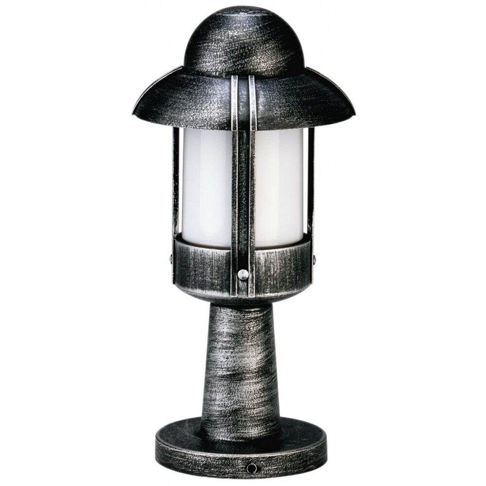 Albert Lampor 530 Sockellampa, gångvägslampa Svart, Silver, 1-ljuskällor main product photo