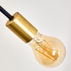 Coppet Golvlampa Svart-guld, 6-ljuskällor