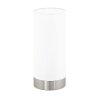 Eglo Eglo Bordslampa Nickel matt, 1-ljuskällor