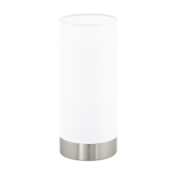Eglo Eglo Bordslampa Nickel matt, 1-ljuskällor
