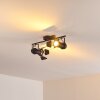 Lichinga Taklampa, Takstrålkastare Svart, 2-ljuskällor