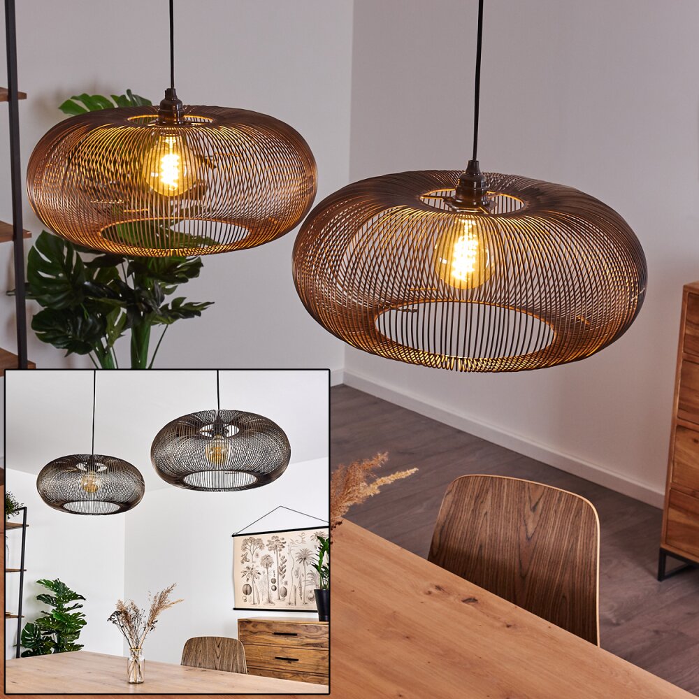Agueda Pendellampa Svart, 2-ljuskällor main product photo