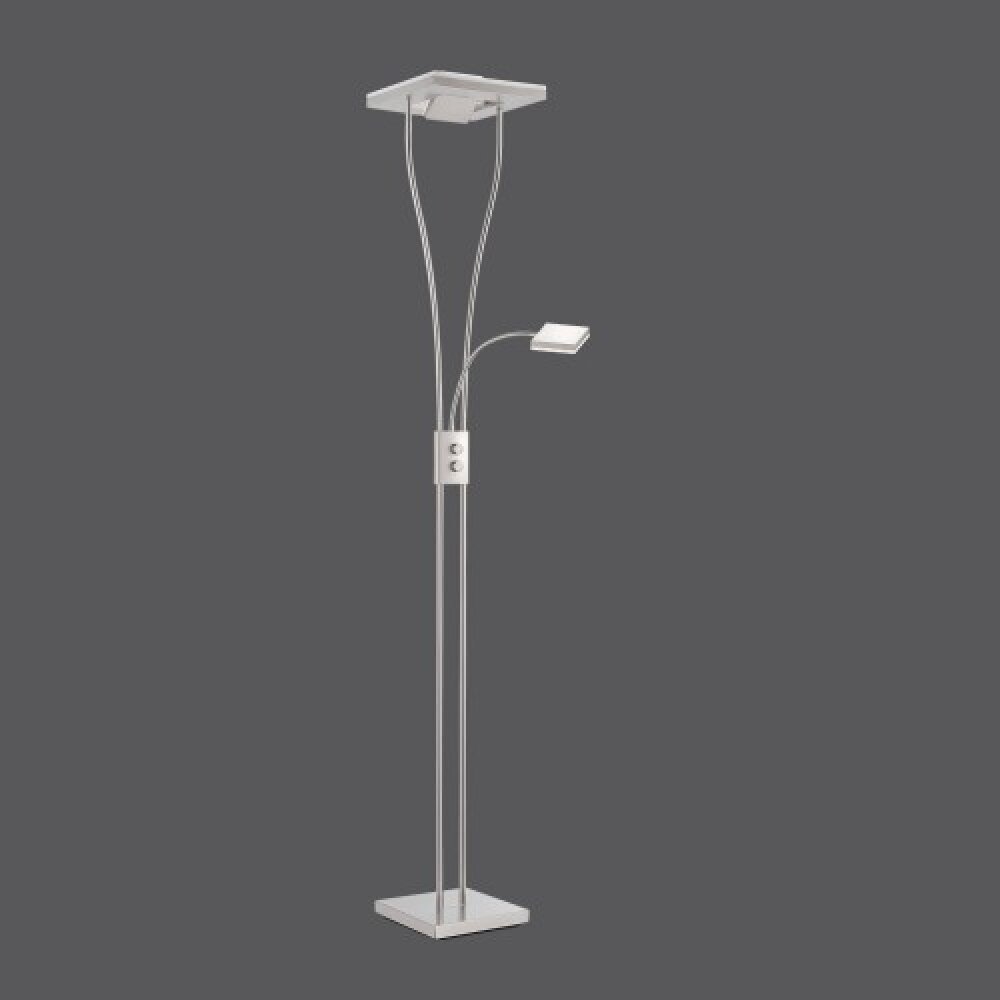Leuchten Direkt HELIA Golvlampa, strålkastare, Golvlampa LED Rostfritt stål, 1-ljuskällor main product photo