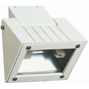 Albert Lampor 2110 Utomhusbelysning, vägglampa utomhus Vit, 1-ljuskällor