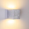 Olbia Up & Down Lampa, Vägglampa LED Silver, 1-ljuskällor