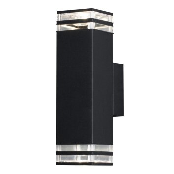 Konstsmide Lampor Pollux Utomhusbelysning, vägglampa utomhus Antracit, 2-ljuskällor