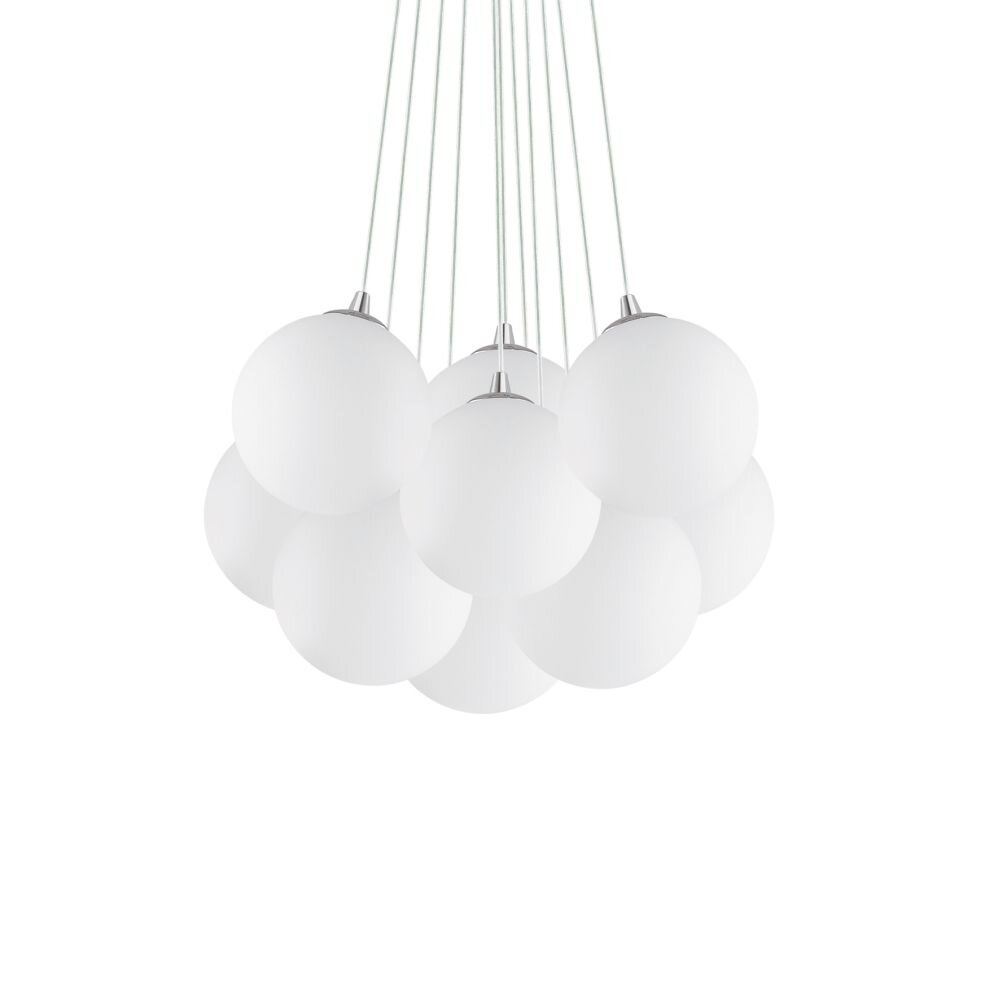 Ideallux MAPA Pendelbelysning Krom, 11-ljuskällor main product photo