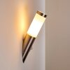 Norburg vägglampa utomhus, Vägglampa Färg i rostfritt stål, 1-ljuskällor, Rörelsedetektor
