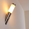 Norburg vägglampa utomhus, Vägglampa Färg i rostfritt stål, 1-ljuskällor, Rörelsedetektor