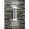 Reality ARACATI vägglampa utomhus, Vägglampa LED Nickel matt, 2-ljuskällor