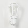 Catigny vägglampa utomhus, Vägglampa Vit, 1-ljuskällor, Rörelsedetektor