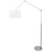 Steinhauer GRAMINEUS Golvlampa, Golvlampa Färg i rostfritt stål, 1-ljuskällor