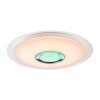 Globo TUNE Taklampa LED Vit, 2-ljuskällor, Fjärrkontroll, Färgväxlare