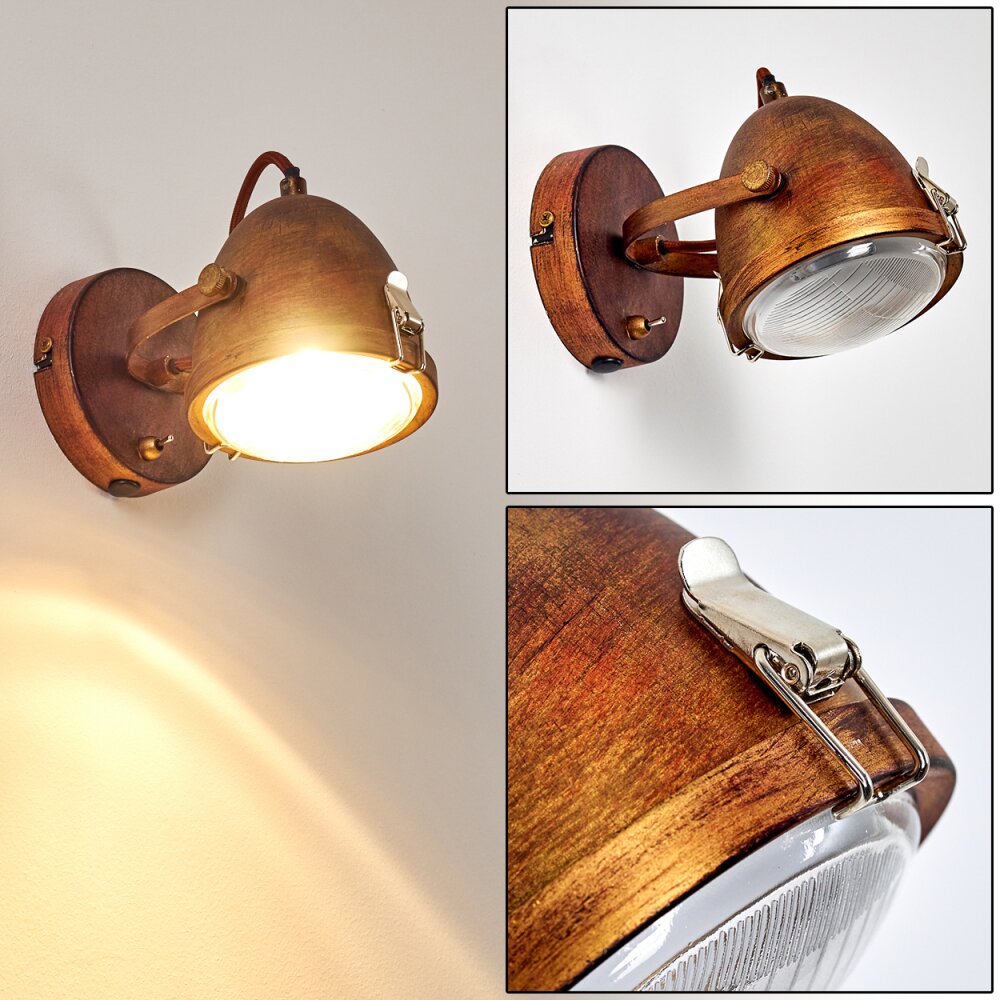 Butikon Vägglampa Rostfärger, 1-ljuskällor main product photo