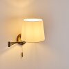 Neuville Vägglampa, Läslampa Nickel matt, 1-ljuskällor