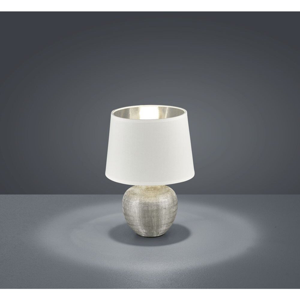 Reality LUXOR Bordslampa Silver, 1-ljuskällor main product photo