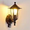 Valtimo vägglampa utomhus, Vägglampa Svart, 1-ljuskällor, Rörelsedetektor
