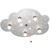 Elobra Barnbelysning STERNENWOLKE Vägglampa Silver, 5-ljuskällor