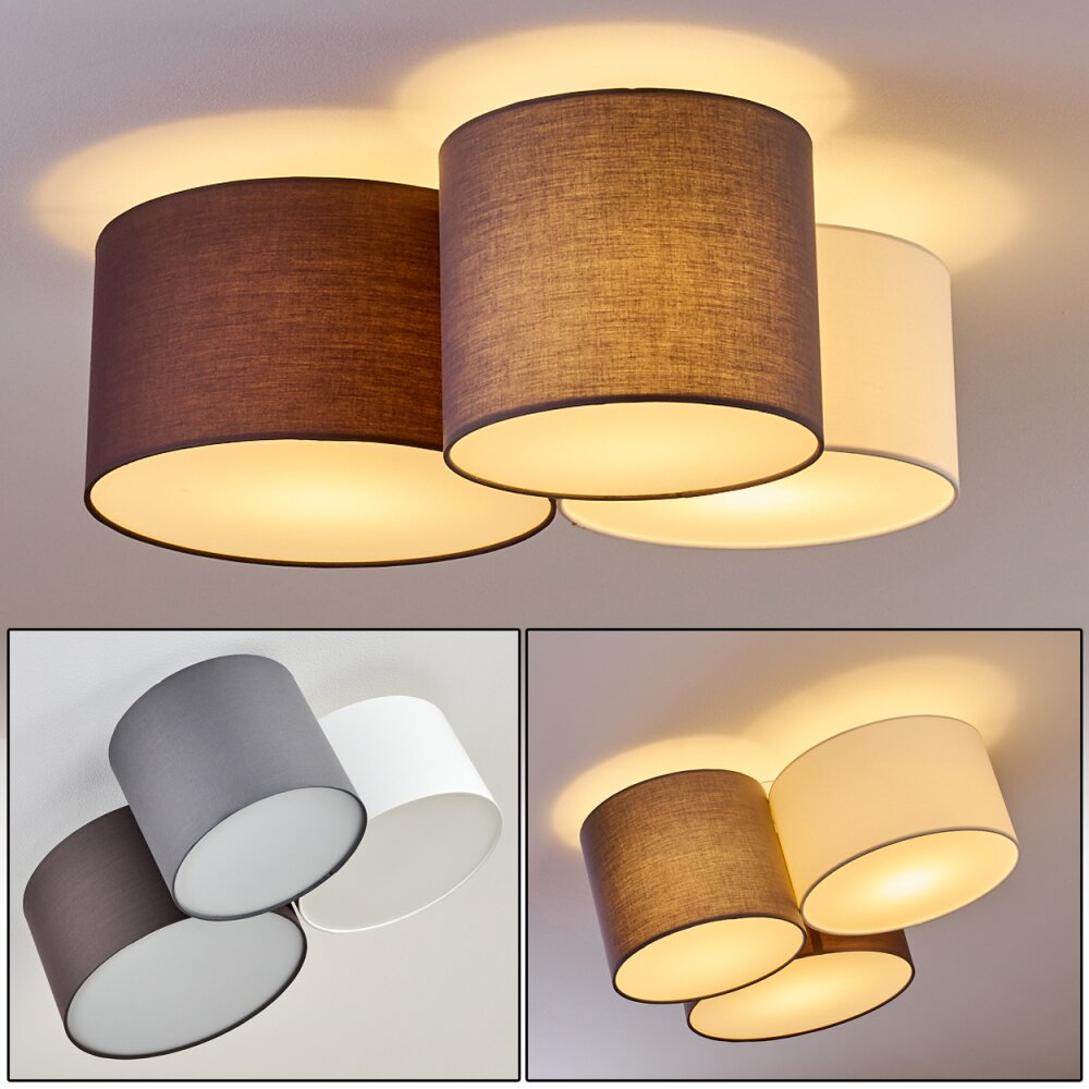 Payette Taklampa Vit, 3-ljuskällor main product photo