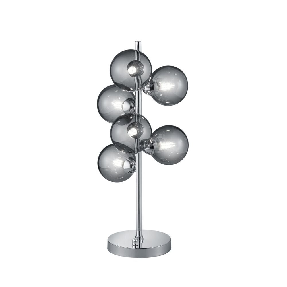 Trio Lampor ALICIA Bordslampa Krom, 6-ljuskällor main product photo