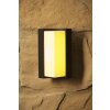 Trio Lampor SUEZ vägglampa utomhus, Vägglampa LED Svart, 1-ljuskällor