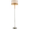Globo CHIPSY Golvlampa, Golvlampa Nickel matt, 1-ljuskällor