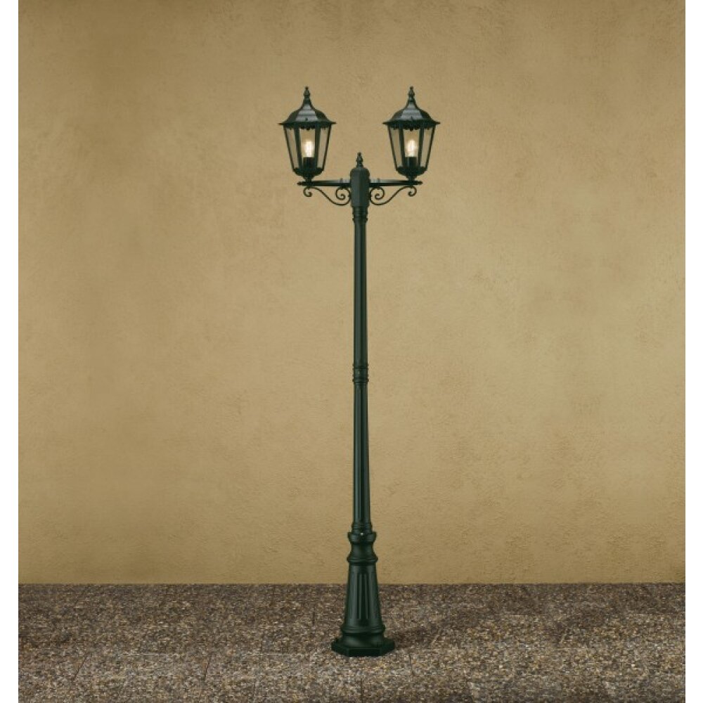 Konstsmide Lampor Firenze Kandelabrar, gångvägslampa Grön, 2-ljuskällor main product photo