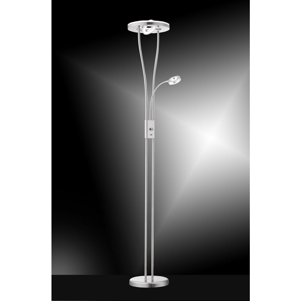 Leuchten Direkt HELIA Golvlampa, strålkastare, Golvlampa LED Rostfritt stål, 4-ljuskällor main product photo