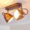 Butikon Taklampa, Takstrålkastare Rostfärger, 2-ljuskällor