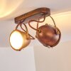 Butikon Taklampa, Takstrålkastare Rostfärger, 2-ljuskällor