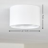 Kristallo Taklampa LED Vit, 1-ljuskällor