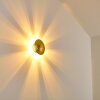 Mezia Vägglampa Guld, 1-ljuskällor