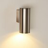 Brachy vägglampa utomhus, Vägglampa LED Färg i rostfritt stål, 1-ljuskällor