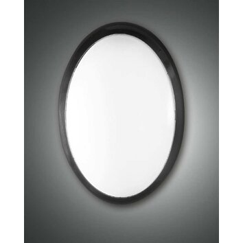 Fabas Luce PRESTON vägglampa utomhus, Vägglampa LED Svart