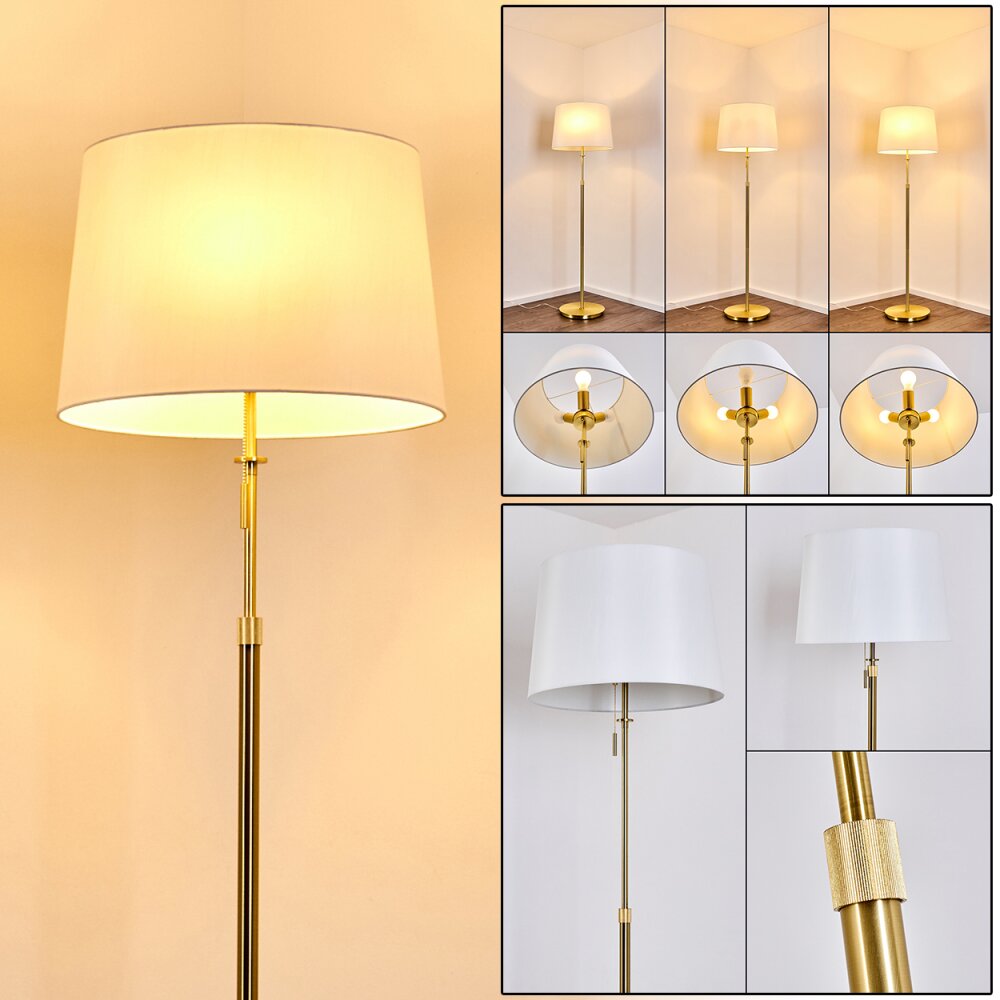 Neuville Golvlampa Guld, 3-ljuskällor main product photo