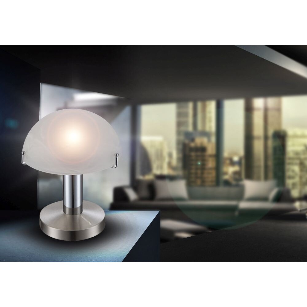 Globo OTTI Bordslampa LED Nickel matt, 1-ljuskällor main product photo