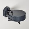 Gotter vägglampa utomhus, Vägglampa LED Antracit, 1-ljuskällor