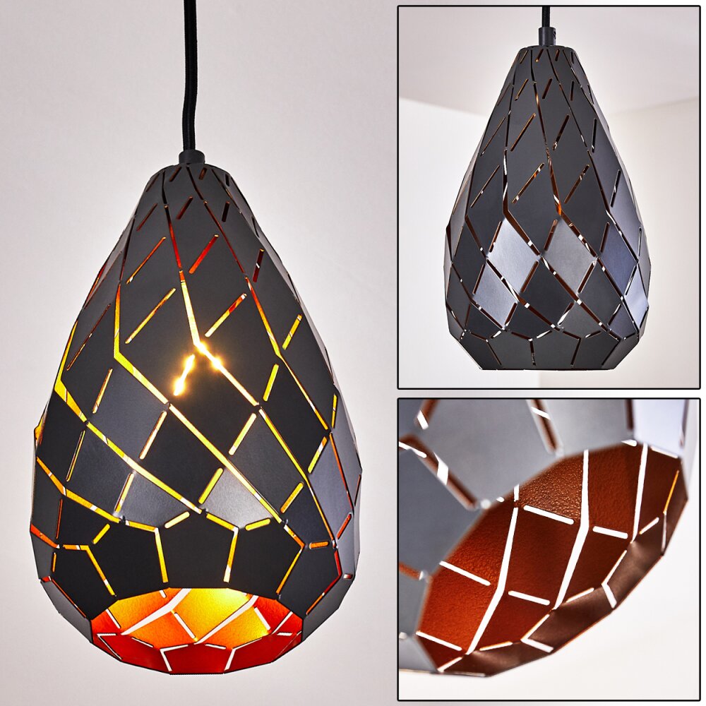 Wallis Pendellampa Antracit, Rostfärger, 1-ljuskällor main product photo