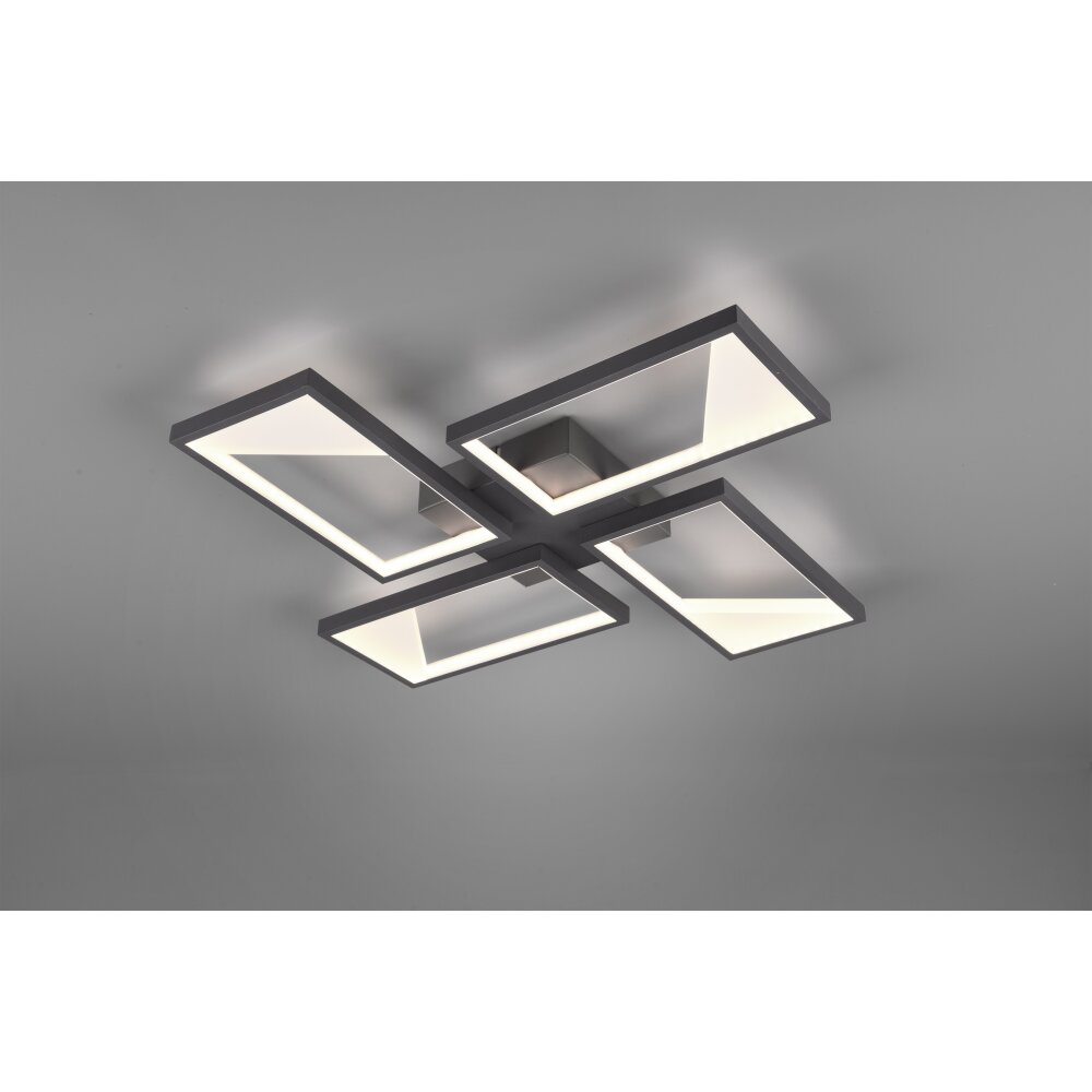 Trio Lampor Cafu Taklampa LED Antracit, 1-ljuskällor main product photo