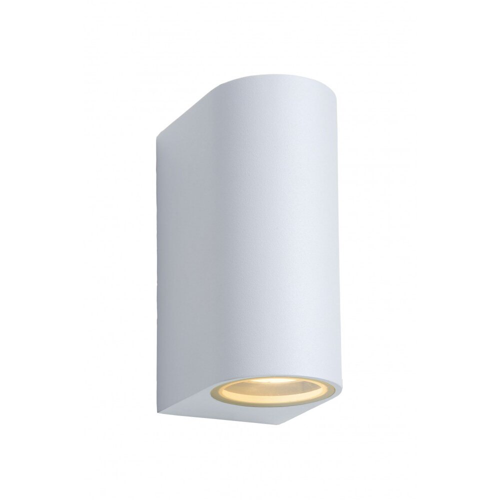 Lucide ZORA Vägglampa LED Vit, 2-ljuskällor main product photo