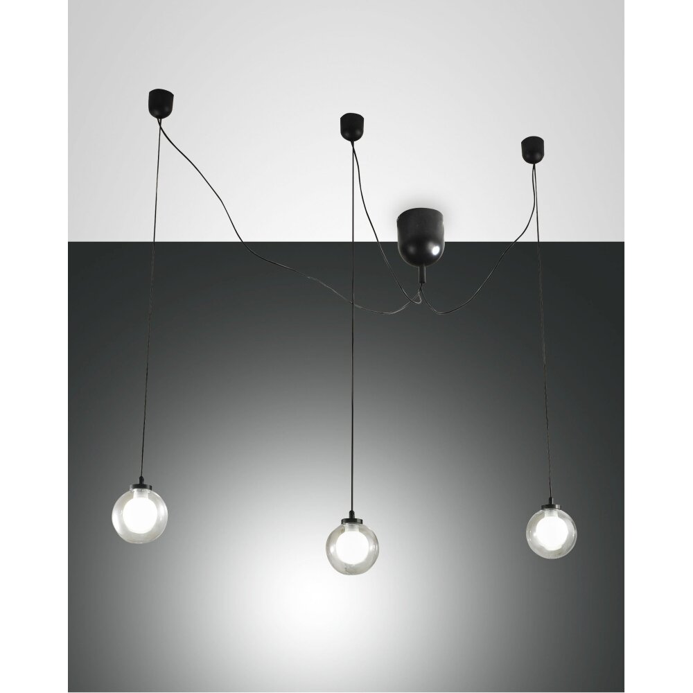 Fabas Luce Blog Pendelbelysning LED Svart, 1-ljuskällor main product photo
