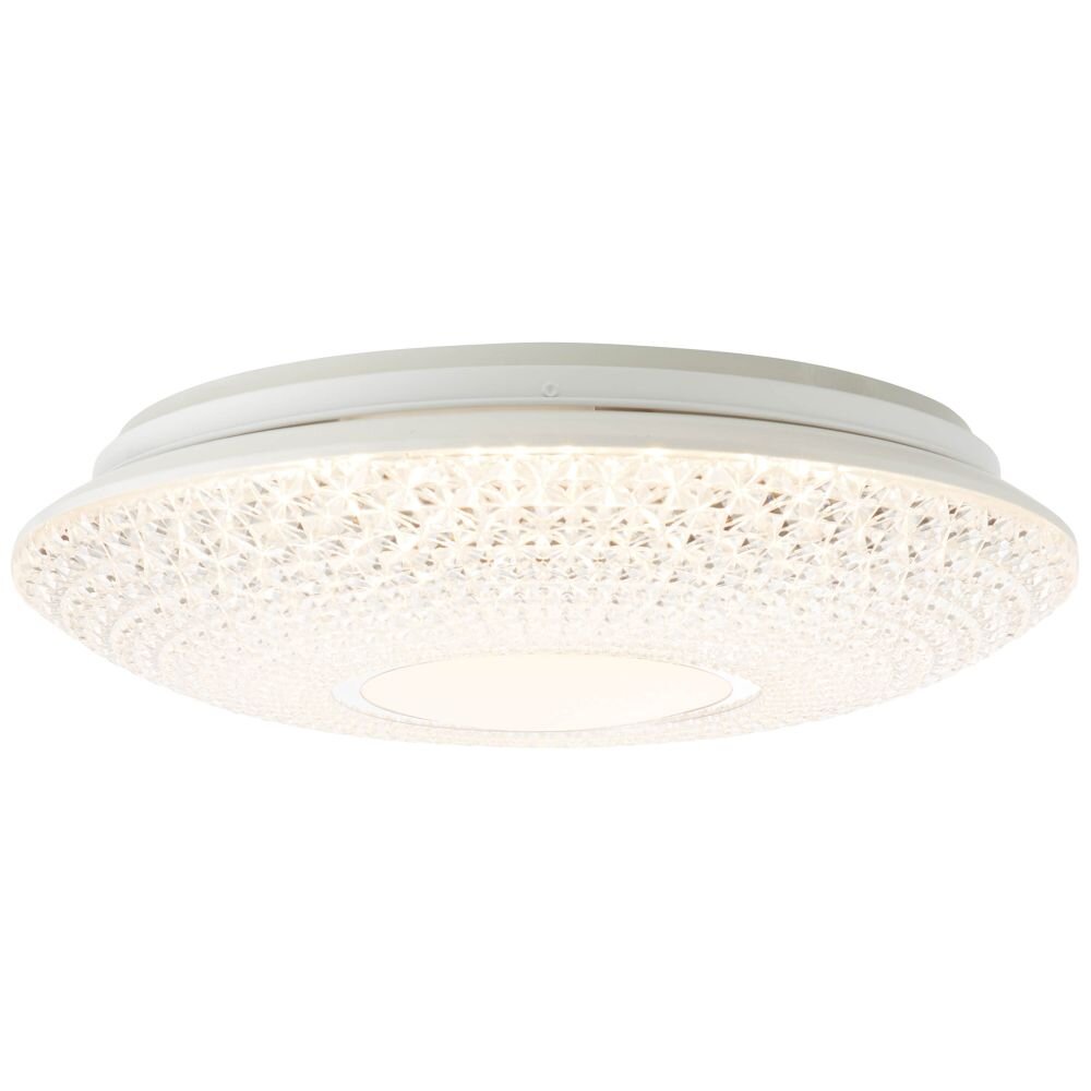 Brilliant Lucian Taklampa LED Vit, 1-ljuskällor, Fjärrkontroll, Färgväxlare main product photo