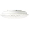Brilliant Lucian Taklampa LED Vit, 1-ljuskällor, Fjärrkontroll, Färgväxlare