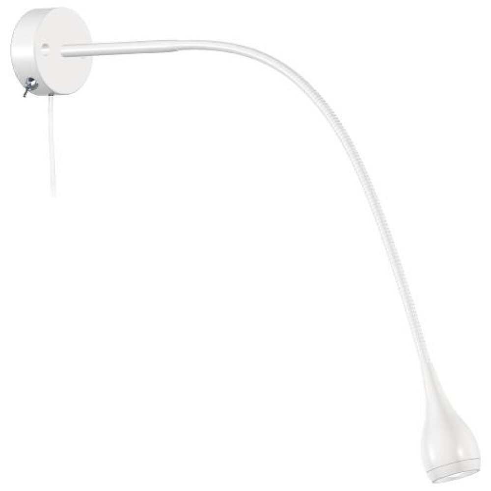 Nordlux DROP Vägglampa LED Vit, 1-ljuskällor main product photo